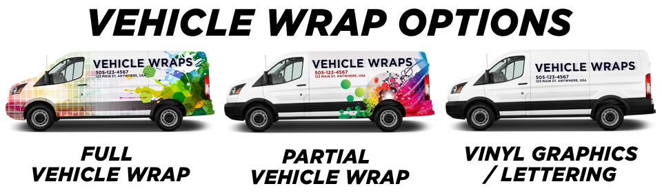 Shalimar Vehicle Wraps vehicle wrap options