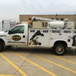 Freeport Vehicle Wraps work truck wraps