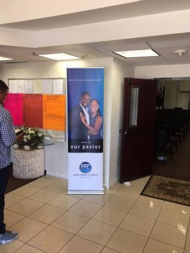 ffc-our-pastor-banner-stand